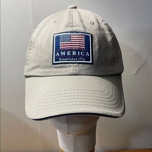 DPC America Patch Beige Baseball Cap -
